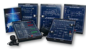 optical fibers system training system
