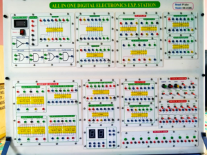 basic logic gate digital trainer board