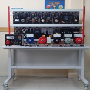 tabletop electrical machine training system