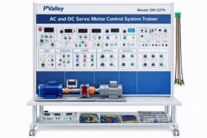 ac and dc servo motor control system trainer