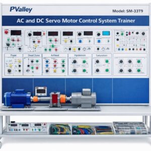 ac and dc servo motor control system trainer