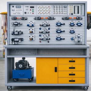 plc controlled advanced hydraulic & pneumatic