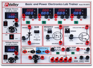 basic and power electronics lab trainer