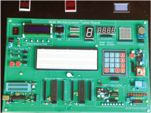 8085 microprocessor trainer board & simulator