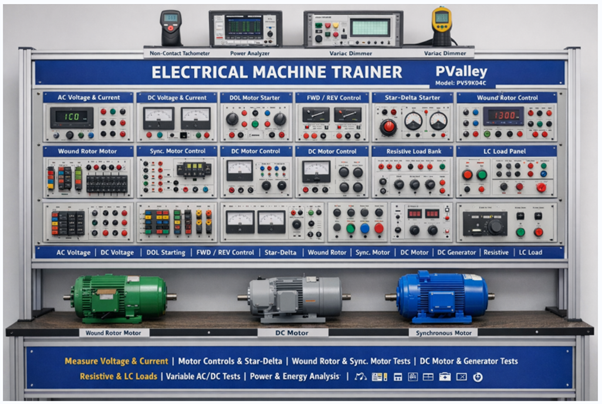 electrical machine trainer electrical machine trainer