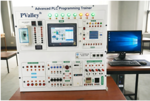 Advanced PLC Programming Trainer (PLC+VFD+HMI)